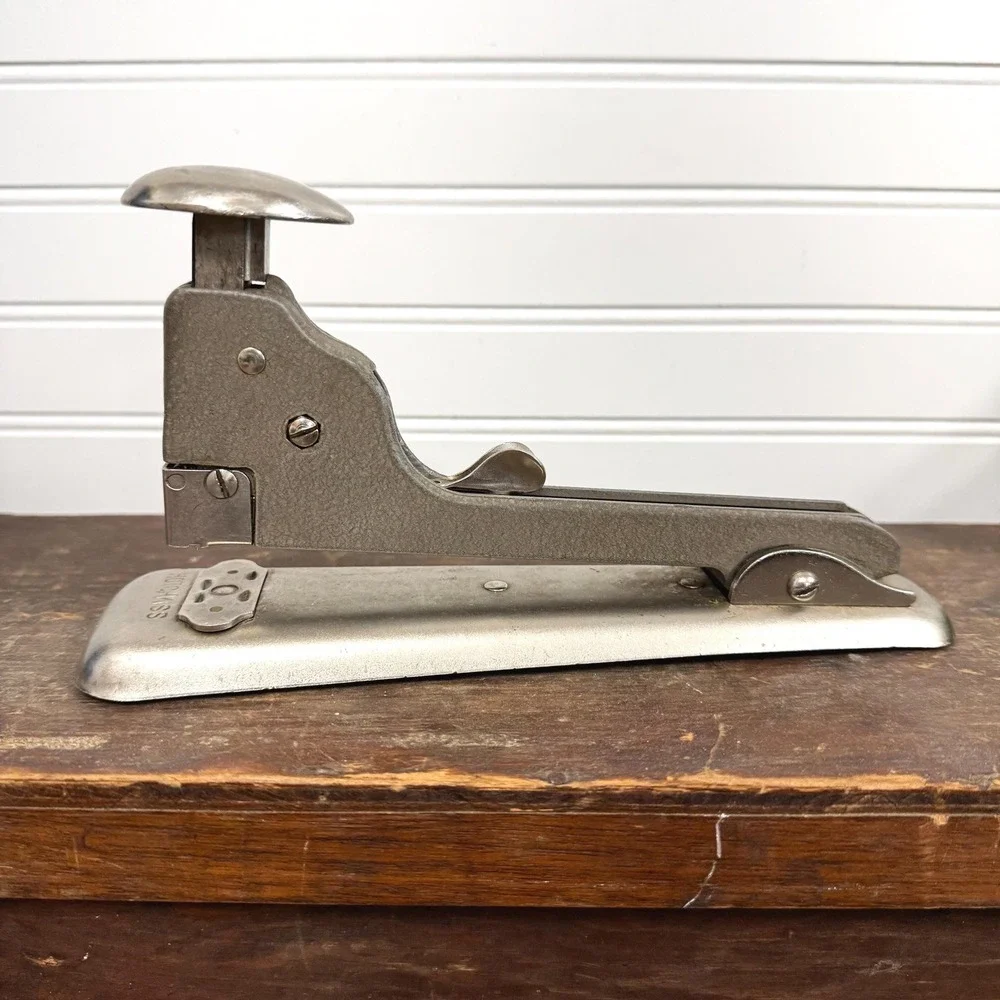 Vintage Hotchkiss Company Desktop Stapler Model No. 5- Vintage retro office